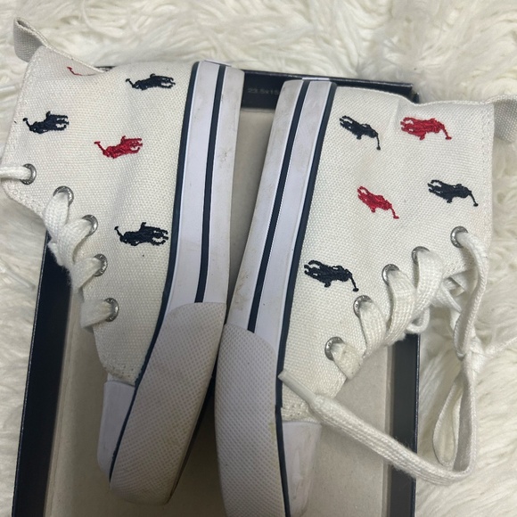 RALPH LAUREN POLO SHOES TODDLER SIZE 9 - Picture 5 of 7